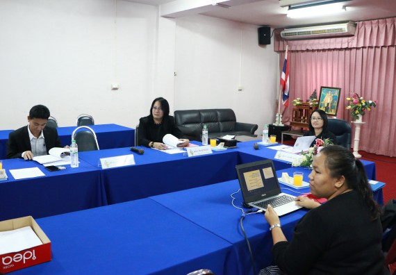 ภาพกิจกรรม หลักสูตรฟิสิกส์ จัดการตรวจประเมินคุณภาพภายในระดับหลักสูตรประจำปีการศึกษา 2559 หลักสูตรฟิสิกส์