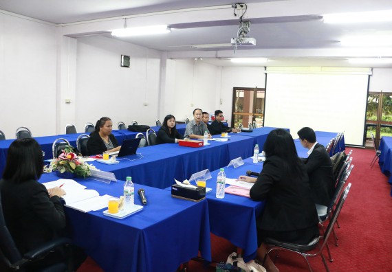 ภาพกิจกรรม หลักสูตรฟิสิกส์ จัดการตรวจประเมินคุณภาพภายในระดับหลักสูตรประจำปีการศึกษา 2559 หลักสูตรฟิสิกส์