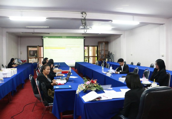 ภาพกิจกรรม หลักสูตรฟิสิกส์ จัดการตรวจประเมินคุณภาพภายในระดับหลักสูตรประจำปีการศึกษา 2559 หลักสูตรฟิสิกส์