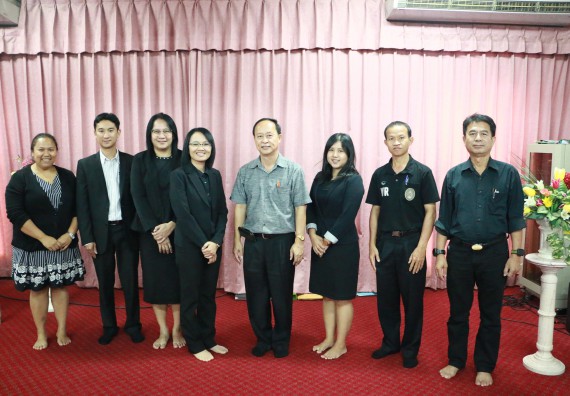 ภาพกิจกรรม หลักสูตรฟิสิกส์ จัดการตรวจประเมินคุณภาพภายในระดับหลักสูตรประจำปีการศึกษา 2559 หลักสูตรฟิสิกส์