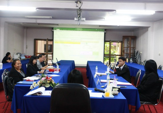 ภาพกิจกรรม หลักสูตรฟิสิกส์ จัดการตรวจประเมินคุณภาพภายในระดับหลักสูตรประจำปีการศึกษา 2559 หลักสูตรฟิสิกส์