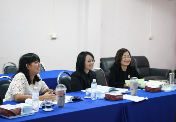 ภาพกิจกรรม หลักสูตรชีววิทยา จัดการตรวจประเมินคุณภาพภายใน ระดับหลักสูตรประจำปีการศึกษา 2559 หลักสูตรชีววิทยา