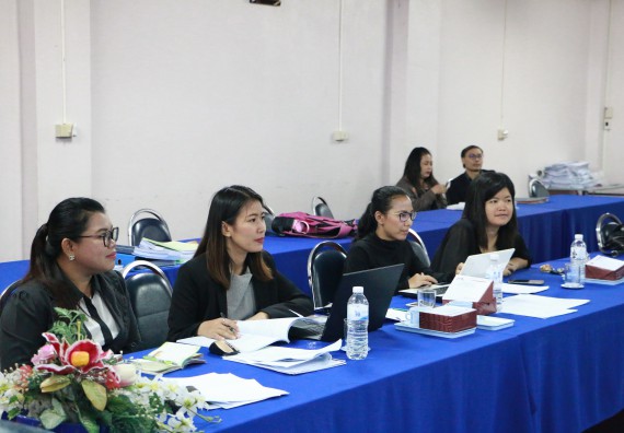 ภาพกิจกรรม หลักสูตรชีววิทยา จัดการตรวจประเมินคุณภาพภายใน ระดับหลักสูตรประจำปีการศึกษา 2559 หลักสูตรชีววิทยา