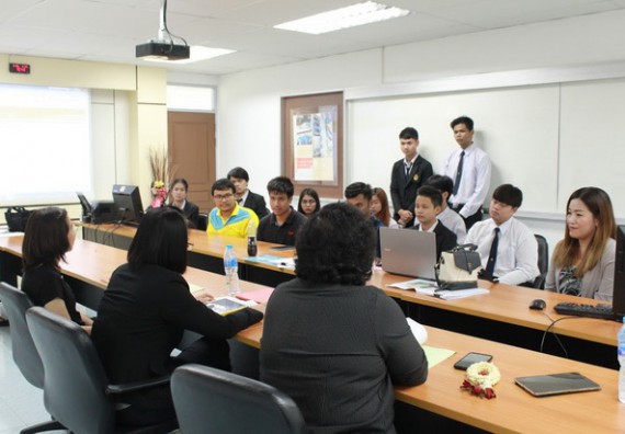 ภาพกิจกรรม หลักสูตรวิทยาการคอมพิวเตอร์ จัดการตรวจประเมินคุณภาพภายในระดับหลักสูตรประจำปีการศึกษา 2559