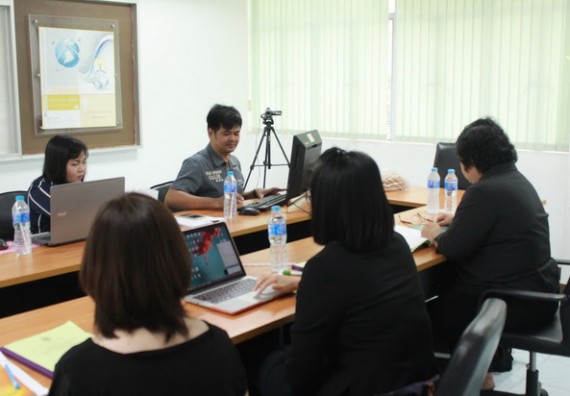 ภาพกิจกรรม หลักสูตรวิทยาการคอมพิวเตอร์ จัดการตรวจประเมินคุณภาพภายในระดับหลักสูตรประจำปีการศึกษา 2559