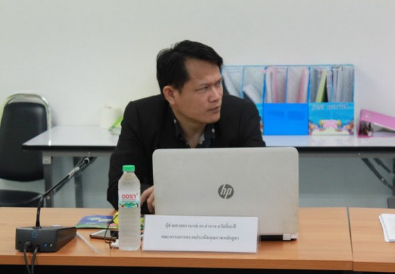 ภาพกิจกรรม หลักสูตรวิทยาการคอมพิวเตอร์ จัดการตรวจประเมินคุณภาพภายในระดับหลักสูตรประจำปีการศึกษา 2559