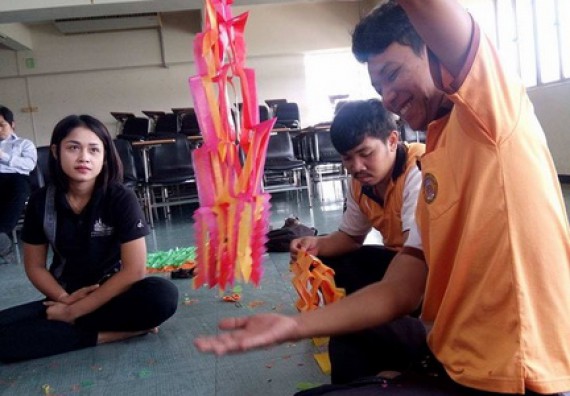 ภาพกิจกรรม โปรแกรมวิชาคณิตศาสตร์ จัดกิจกรรมการเรียนการสอนที่บูรณาการกับศิลปะ