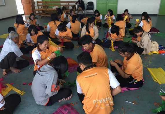 ภาพกิจกรรม โปรแกรมวิชาคณิตศาสตร์ จัดกิจกรรมการเรียนการสอนที่บูรณาการกับศิลปะ