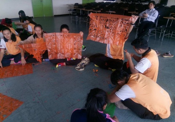 ภาพกิจกรรม โปรแกรมวิชาคณิตศาสตร์ จัดกิจกรรมการเรียนการสอนที่บูรณาการกับศิลปะ