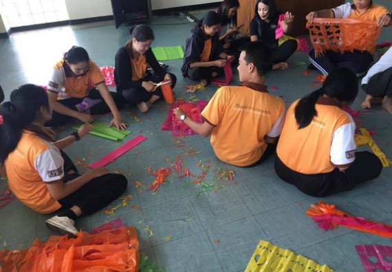 ภาพกิจกรรม โปรแกรมวิชาคณิตศาสตร์ จัดกิจกรรมการเรียนการสอนที่บูรณาการกับศิลปะ