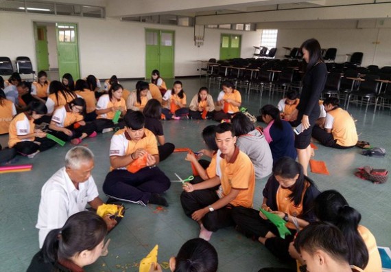 ภาพกิจกรรม โปรแกรมวิชาคณิตศาสตร์ จัดกิจกรรมการเรียนการสอนที่บูรณาการกับศิลปะ