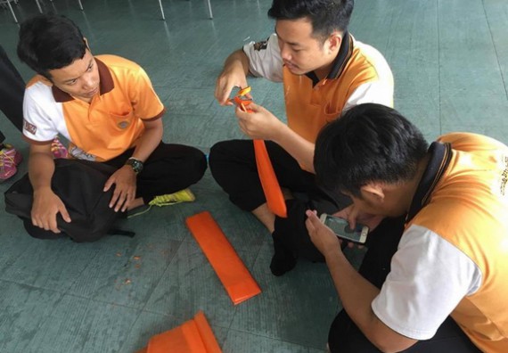 ภาพกิจกรรม โปรแกรมวิชาคณิตศาสตร์ จัดกิจกรรมการเรียนการสอนที่บูรณาการกับศิลปะ