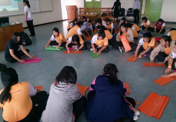 ภาพกิจกรรม โปรแกรมวิชาคณิตศาสตร์ จัดกิจกรรมการเรียนการสอนที่บูรณาการกับศิลปะ