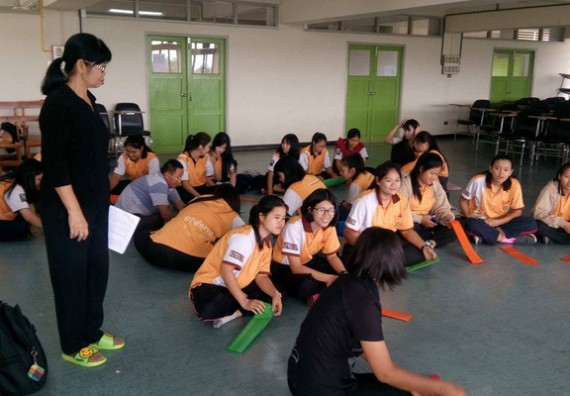 ภาพกิจกรรม โปรแกรมวิชาคณิตศาสตร์ จัดกิจกรรมการเรียนการสอนที่บูรณาการกับศิลปะ