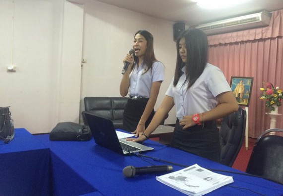 ภาพกิจกรรม โปรแกรมวิชาเคมี จัดการสัมมนานักศึกษาหลังฝึกประสบการณ์วิชาชีพ