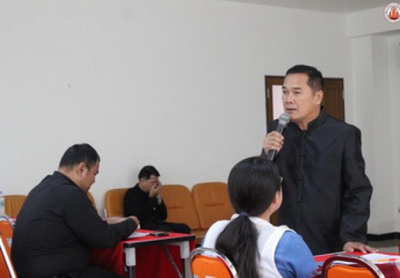 ภาพกิจกรรม คณะวิทยาศาสตร์และเทคโนโลยี เข้าร่วมนำเสนอแนวปฏิบัติที่ดีด้านการบูรณาการศิลปะและวัฒนธรรมกับการเรียนการสอน