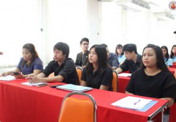 ภาพกิจกรรม คณะวิทยาศาสตร์และเทคโนโลยี เข้าร่วมนำเสนอแนวปฏิบัติที่ดีด้านการบูรณาการศิลปะและวัฒนธรรมกับการเรียนการสอน