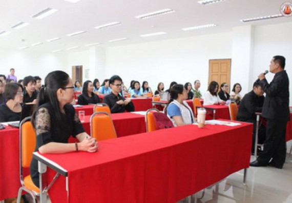 ภาพกิจกรรม คณะวิทยาศาสตร์และเทคโนโลยี เข้าร่วมนำเสนอแนวปฏิบัติที่ดีด้านการบูรณาการศิลปะและวัฒนธรรมกับการเรียนการสอน