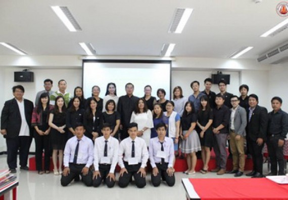 ภาพกิจกรรม คณะวิทยาศาสตร์และเทคโนโลยี เข้าร่วมนำเสนอแนวปฏิบัติที่ดีด้านการบูรณาการศิลปะและวัฒนธรรมกับการเรียนการสอน