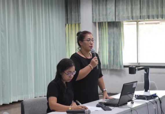 ภาพกิจกรรม คณะวิทยาศาสตร์และเทคโนโลยี เข้าร่วมกิจกรรมอบรม เรื่อง การประเมินโครงการ ทำอย่างไรให้ถูกต้องและเกิดประโยชน์ต่อการพัฒนา