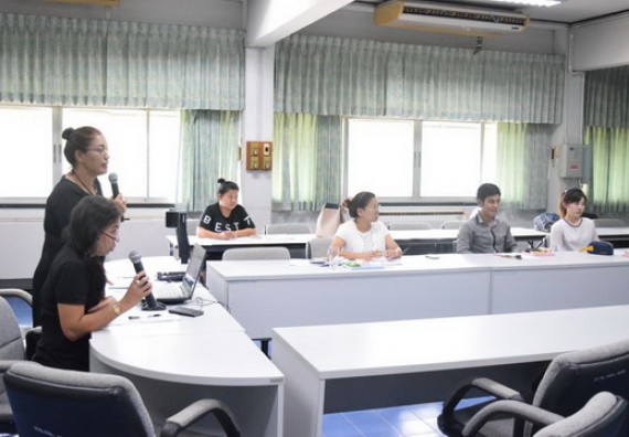 ภาพกิจกรรม คณะวิทยาศาสตร์และเทคโนโลยี เข้าร่วมกิจกรรมอบรม เรื่อง การประเมินโครงการ ทำอย่างไรให้ถูกต้องและเกิดประโยชน์ต่อการพัฒนา