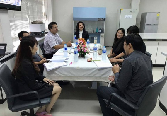 ภาพกิจกรรม หลักสูตรวิทยาศาสตร์และเทคโนโลยีการอาหาร จัดการตรวจประเมินคุณภาพภายใน ระดับหลักสูตรวิทยาศาสตร์และเทคโนโลยีการอาหาร