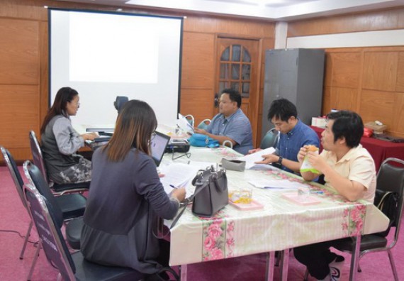 ภาพกิจกรรม คณะวิทยาศาสตร์และเทคโนโลยี เข้าร่วมกิจกรรมแลกเปลี่ยนเรียนรู้การขอรับทุนพัฒนาศักยภาพในการทำงานวิจัยของอาจารย์รุ่นใหม่