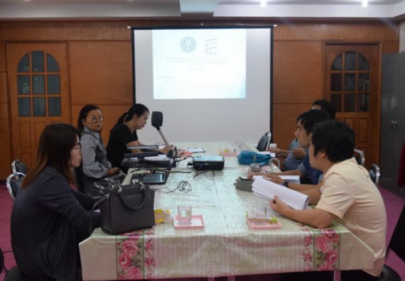 ภาพกิจกรรม คณะวิทยาศาสตร์และเทคโนโลยี เข้าร่วมกิจกรรมแลกเปลี่ยนเรียนรู้การขอรับทุนพัฒนาศักยภาพในการทำงานวิจัยของอาจารย์รุ่นใหม่