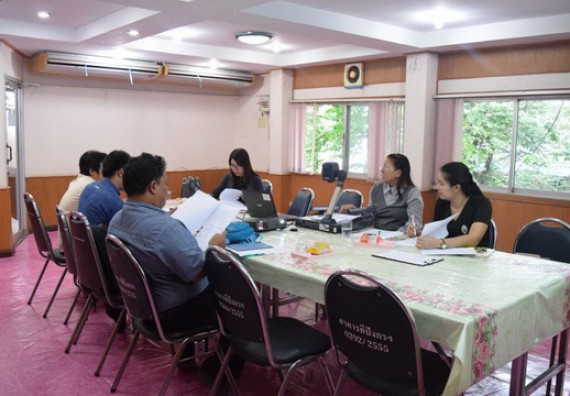 ภาพกิจกรรม คณะวิทยาศาสตร์และเทคโนโลยี เข้าร่วมกิจกรรมแลกเปลี่ยนเรียนรู้การขอรับทุนพัฒนาศักยภาพในการทำงานวิจัยของอาจารย์รุ่นใหม่