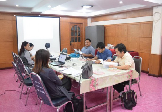 ภาพกิจกรรม คณะวิทยาศาสตร์และเทคโนโลยี เข้าร่วมกิจกรรมแลกเปลี่ยนเรียนรู้การขอรับทุนพัฒนาศักยภาพในการทำงานวิจัยของอาจารย์รุ่นใหม่