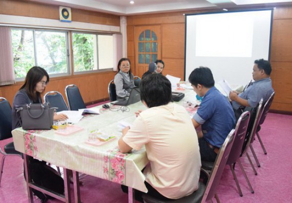 ภาพกิจกรรม คณะวิทยาศาสตร์และเทคโนโลยี เข้าร่วมกิจกรรมแลกเปลี่ยนเรียนรู้การขอรับทุนพัฒนาศักยภาพในการทำงานวิจัยของอาจารย์รุ่นใหม่