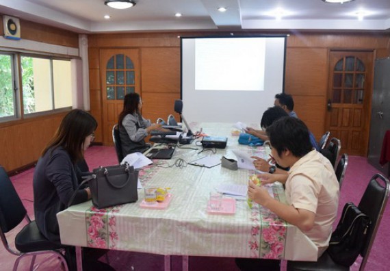 ภาพกิจกรรม คณะวิทยาศาสตร์และเทคโนโลยี เข้าร่วมกิจกรรมแลกเปลี่ยนเรียนรู้การขอรับทุนพัฒนาศักยภาพในการทำงานวิจัยของอาจารย์รุ่นใหม่