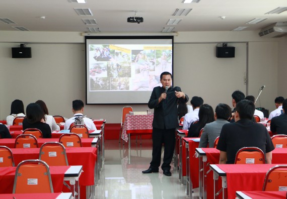 ภาพกิจกรรม คณะวิทยาศาสตร์และเทคโนโลยี เข้าร่วมนำเสนอแนวปฏิบัติที่ดีด้านการบูรณาการศิลปะและวัฒนธรรมกับการเรียนการสอน
