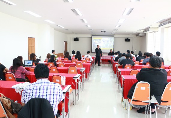 ภาพกิจกรรม คณะวิทยาศาสตร์และเทคโนโลยี เข้าร่วมนำเสนอแนวปฏิบัติที่ดีด้านการบูรณาการศิลปะและวัฒนธรรมกับการเรียนการสอน