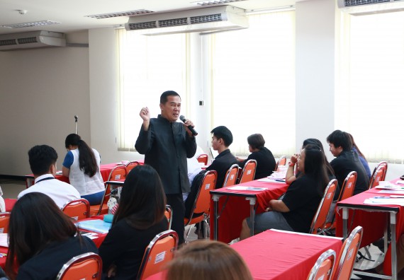 ภาพกิจกรรม คณะวิทยาศาสตร์และเทคโนโลยี เข้าร่วมนำเสนอแนวปฏิบัติที่ดีด้านการบูรณาการศิลปะและวัฒนธรรมกับการเรียนการสอน