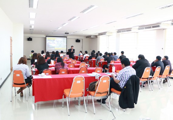 ภาพกิจกรรม คณะวิทยาศาสตร์และเทคโนโลยี เข้าร่วมนำเสนอแนวปฏิบัติที่ดีด้านการบูรณาการศิลปะและวัฒนธรรมกับการเรียนการสอน