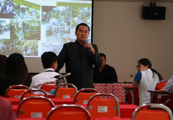 ภาพกิจกรรม คณะวิทยาศาสตร์และเทคโนโลยี เข้าร่วมนำเสนอแนวปฏิบัติที่ดีด้านการบูรณาการศิลปะและวัฒนธรรมกับการเรียนการสอน