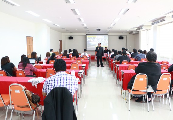 ภาพกิจกรรม คณะวิทยาศาสตร์และเทคโนโลยี เข้าร่วมนำเสนอแนวปฏิบัติที่ดีด้านการบูรณาการศิลปะและวัฒนธรรมกับการเรียนการสอน