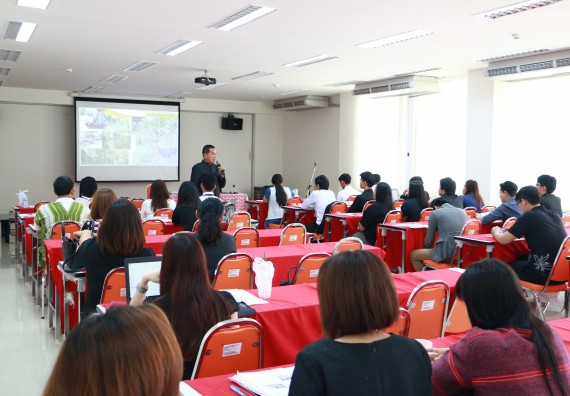 ภาพกิจกรรม คณะวิทยาศาสตร์และเทคโนโลยี เข้าร่วมนำเสนอแนวปฏิบัติที่ดีด้านการบูรณาการศิลปะและวัฒนธรรมกับการเรียนการสอน
