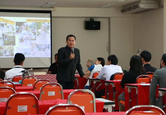 ภาพกิจกรรม คณะวิทยาศาสตร์และเทคโนโลยี เข้าร่วมนำเสนอแนวปฏิบัติที่ดีด้านการบูรณาการศิลปะและวัฒนธรรมกับการเรียนการสอน