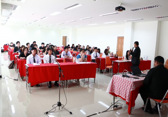 ภาพกิจกรรม คณะวิทยาศาสตร์และเทคโนโลยี เข้าร่วมนำเสนอแนวปฏิบัติที่ดีด้านการบูรณาการศิลปะและวัฒนธรรมกับการเรียนการสอน