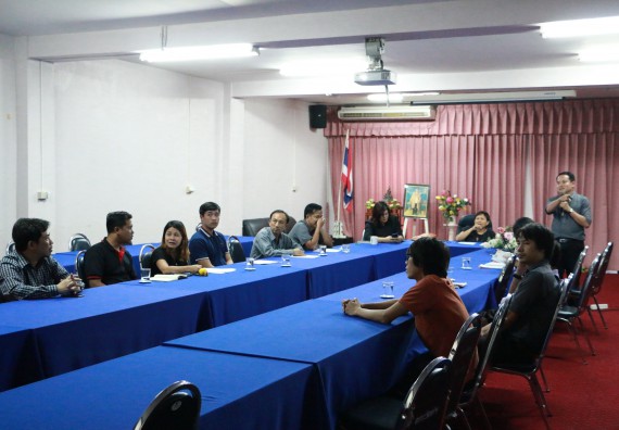 ภาพกิจกรรม คณะวิทยาศาสตร์และเทคโนโลยี จัดการประชุม เรื่อง การจัดเตรียมสถานที่งานสัปดาห์วิทยาศาสตร์แห่งชาติ ส่วนภูมิภาค ปี 2560