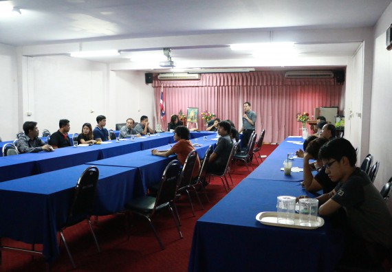 ภาพกิจกรรม คณะวิทยาศาสตร์และเทคโนโลยี จัดการประชุม เรื่อง การจัดเตรียมสถานที่งานสัปดาห์วิทยาศาสตร์แห่งชาติ ส่วนภูมิภาค ปี 2560