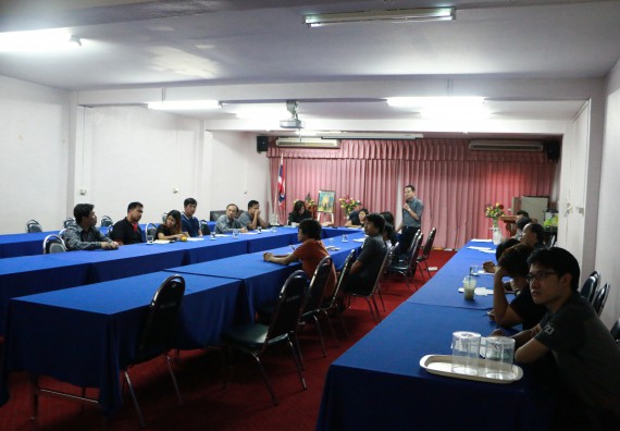 ภาพกิจกรรม คณะวิทยาศาสตร์และเทคโนโลยี จัดการประชุม เรื่อง การจัดเตรียมสถานที่งานสัปดาห์วิทยาศาสตร์แห่งชาติ ส่วนภูมิภาค ปี 2560