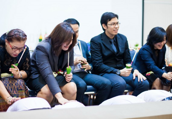 ภาพกิจกรรม คณะวิทยาศาสตร์และเทคโนโลยี จัดกิจกรรมไหว้ครูคณะวิทยาศาสตร์และเทคโนโลยี ประจำปีการศึกษา 2560