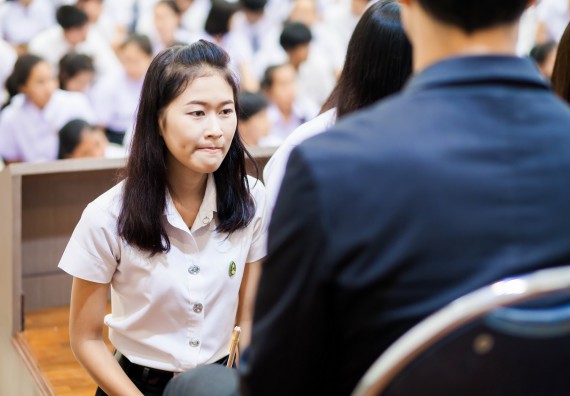 ภาพกิจกรรม คณะวิทยาศาสตร์และเทคโนโลยี จัดกิจกรรมไหว้ครูคณะวิทยาศาสตร์และเทคโนโลยี ประจำปีการศึกษา 2560