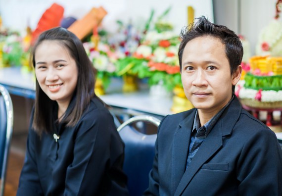 ภาพกิจกรรม คณะวิทยาศาสตร์และเทคโนโลยี จัดกิจกรรมไหว้ครูคณะวิทยาศาสตร์และเทคโนโลยี ประจำปีการศึกษา 2560