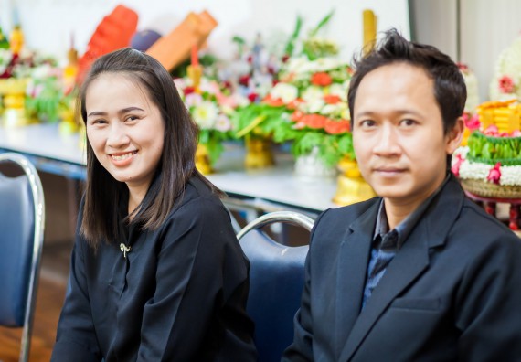 ภาพกิจกรรม คณะวิทยาศาสตร์และเทคโนโลยี จัดกิจกรรมไหว้ครูคณะวิทยาศาสตร์และเทคโนโลยี ประจำปีการศึกษา 2560