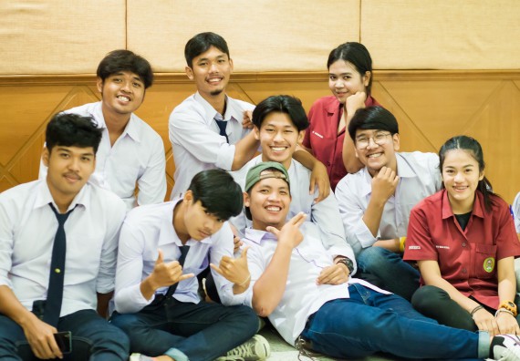 ภาพกิจกรรม คณะวิทยาศาสตร์และเทคโนโลยี เข้าร่วมโครงการวันต่อต้านยาเสพติดโลกและประกาศเจตนารมณ์มหาวิทยาลัยปลอดเหล้า ปลอดบุหรี่