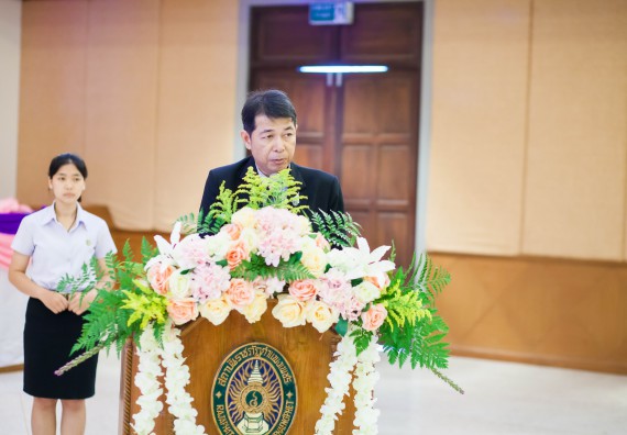 ภาพกิจกรรม คณะวิทยาศาสตร์และเทคโนโลยี เข้าร่วมโครงการวันต่อต้านยาเสพติดโลกและประกาศเจตนารมณ์มหาวิทยาลัยปลอดเหล้า ปลอดบุหรี่